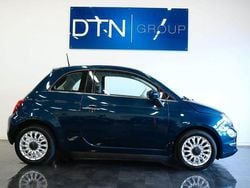 Blå Begagnad 2018 Fiat 500 Lounge Halvkombi | 79 500 kr (Marknadspris)