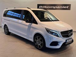 Vit Begagnad 2020 Mercedes V300 Avantgarde Minibuss | 679 900 kr (Dyr)