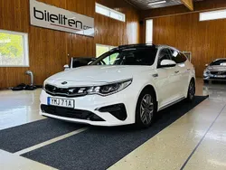 Vit Begagnad 2019 Kia Optima Hybrid 2 Sedan | 229 900 kr (Marknadspris)