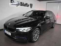 Svart Begagnad 2019 BMW 520 Sport Line Kombi | 279 500 kr (Marknadspris)
