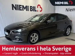 Brun Begagnad 2014 Mazda 3 Inclusive Halvkombi | 134 900 kr (Marknadspris)
