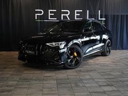 Svart Begagnad 2021 Audi e-tron Sportback S-Line SUV | 460 000 kr (Marknadspris)