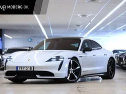 Vit Begagnad 2020 Porsche Taycan Turbo Sport Sedan | 799 900 kr (Bra pris)