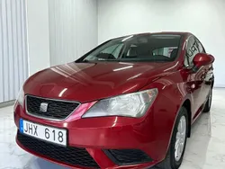 Mörkröd (röd) Begagnad 2014 Seat Ibiza Style Halvkombi | 59 900 kr (Marknadspris)