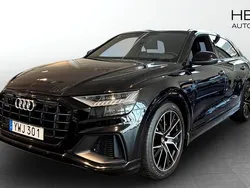 Svart (black) Begagnad 2019 Audi Q8 S-Line SUV | 529 900 kr (Superpris)