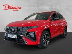 Röd Ny 2024 Hyundai Tucson N Line SUV | 422 000 kr (Bra pris)