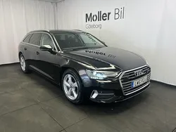 Brilliantsvart Begagnad 2022 Audi A6 Sport Kombi | 339 900 kr (Bra pris)