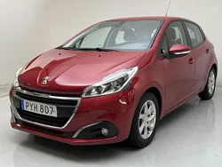 Mörkröd Begagnad 2017 Peugeot 208 Halvkombi | 122 000 kr (Marknadspris)