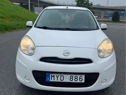 Vit Begagnad 2012 Nissan Micra Halvkombi | 27 000 kr (Marknadspris)