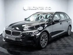Svart Begagnad 2019 BMW 520 Sport Line Kombi | 249 900 kr (Marknadspris)