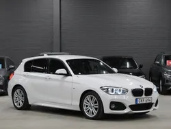 Vit Begagnad 2017 BMW 118 M Sport Halvkombi | 159 900 kr (Marknadspris)