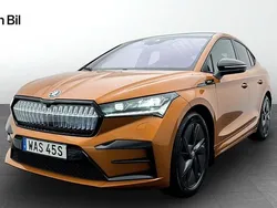 Orange (phoenix orange metallic) Begagnad 2023 Skoda Enyaq iV RS SUV | 449 900 kr