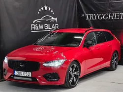 Röd Begagnad 2018 Volvo V90 R-Design Kombi | 299 800 kr