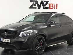 Svart Begagnad 2017 Mercedes GLE63 AMG AMG Sportkupé | 549 900 kr (Marknadspris)