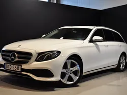 Vit Begagnad 2017 Mercedes E220 Avantgarde Kombi | 239 000 kr (Marknadspris)