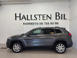Grå (grå metallic) Begagnad 2016 Jeep Cherokee Limited SUV | 149 900 kr (Superpris)
