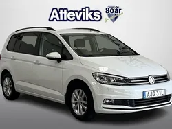 Vit Begagnad 2019 VW Touran Minibuss | 219 000 kr (Marknadspris)