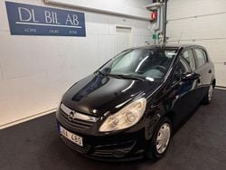Svart Begagnad 2009 Opel Corsa Halvkombi | 37 000 kr (Marknadspris)