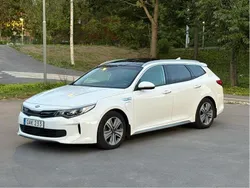 Vit Begagnad 2018 Kia Optima Hybrid 2 Sedan | 185 000 kr (Marknadspris)