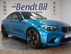 Blå Begagnad 2017 BMW M2 Shadowline Sportkupé | 469 500 kr (Marknadspris)