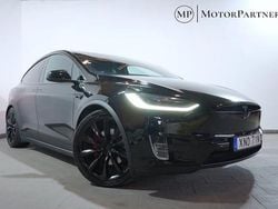 Svart Begagnad 2020 Tesla Model X Performance SUV | 509 900 kr (Marknadspris)