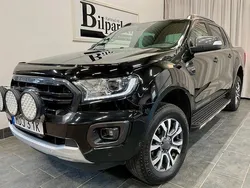 Svart Begagnad 2020 Ford Ranger Pickup | 239 900 kr (Superpris)