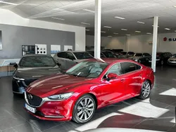 Röd Begagnad 2018 Mazda 6 Optimum Sedan | 239 900 kr (Lite dyr)