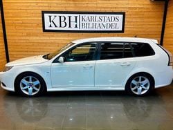 Vit Begagnad 2008 Saab 9-3 Linear Kombi | 39 900 kr (Lite dyr)