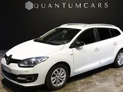 Vit Begagnad 2015 Renault Mégane GrandTour LIMITED Kombi | 99 900 kr (Marknadspris)