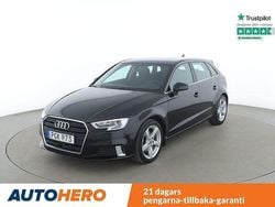 Svart Begagnad 2017 Audi A3 Sportback Comfort Halvkombi | 155 000 kr (Bra pris)