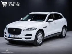 Vit Begagnad 2019 Jaguar F-Pace SUV | 308 900 kr (Dyr)