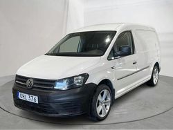 Vit Begagnad 2017 VW Caddy Maxi Minibuss | 120 000 kr (Bra pris)