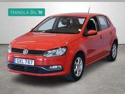 Röd Begagnad 2015 VW Polo Halvkombi | 89 900 kr (Marknadspris)