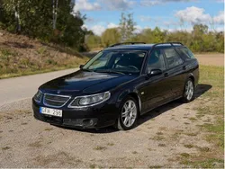 Svart Begagnad 2006 Saab 9-5 Vector Kombi | 47 900 kr