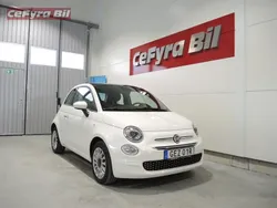 Vit Begagnad 2020 Fiat 500 Halvkombi | 125 900 kr (Marknadspris)
