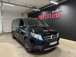 Svart Begagnad 2016 Mercedes V250 AMG Minibuss | 499 900 kr (Lite dyr)