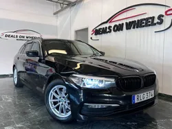 Svart Begagnad 2017 BMW 520 Kombi | 179 900 kr (Dyr)