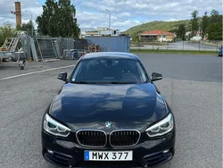Svart Begagnad 2016 BMW 116 Sport Line Halvkombi | 125 000 kr (Marknadspris)