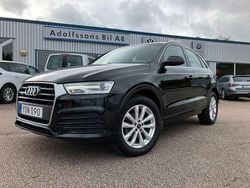 Svart Begagnad 2017 Audi Q3 Sport SUV | 193 000 kr (Marknadspris)
