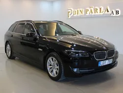 Svart Begagnad 2012 BMW 520 Kombi | 99 900 kr (Marknadspris)