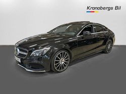 Svart Begagnad 2016 Mercedes CLS350 AMG Sportkupé | 219 500 kr (Marknadspris)