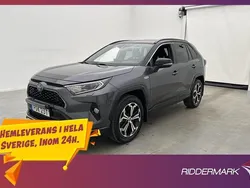 Grå Begagnad 2021 Toyota RAV4 Hybrid Premium SUV | 394 800 kr (Marknadspris)