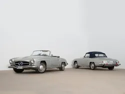 Grå Begagnad 1956 Mercedes 190 Cab | 1 149 000 kr