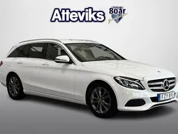 Vit Begagnad 2018 Mercedes C220 Kombi | 223 800 kr (Bra pris)