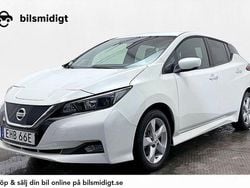 Vit Begagnad 2019 Nissan Leaf Acenta Halvkombi | 156 700 kr (Marknadspris)