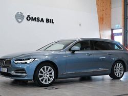 Ljusblå (blå) Begagnad 2016 Volvo V90 Inscription Kombi | 264 800 kr (Marknadspris)