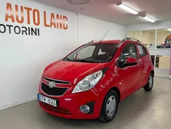 Röd Begagnad 2011 Chevrolet Spark Halvkombi | 44 900 kr (Dyr)