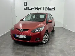 Röd Begagnad 2007 Mazda 2 Halvkombi | 39 999 kr (Marknadspris)