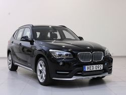 Svart Begagnad 2015 BMW X1 xLine SUV | 124 900 kr (Marknadspris)