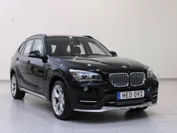 Svart Begagnad 2015 BMW X1 xLine SUV | 124 900 kr (Lite dyr)